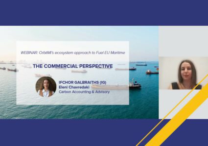 IG Sustainability and Maritime Carbon Solutions at the webinar “Bureau Veritas presents: OrbitMI’s ecosystem approach to FuelEU Maritime”