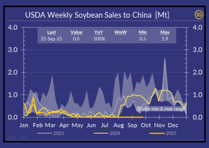 US grain trade at a crossroads – soybeans sink, corn climbs